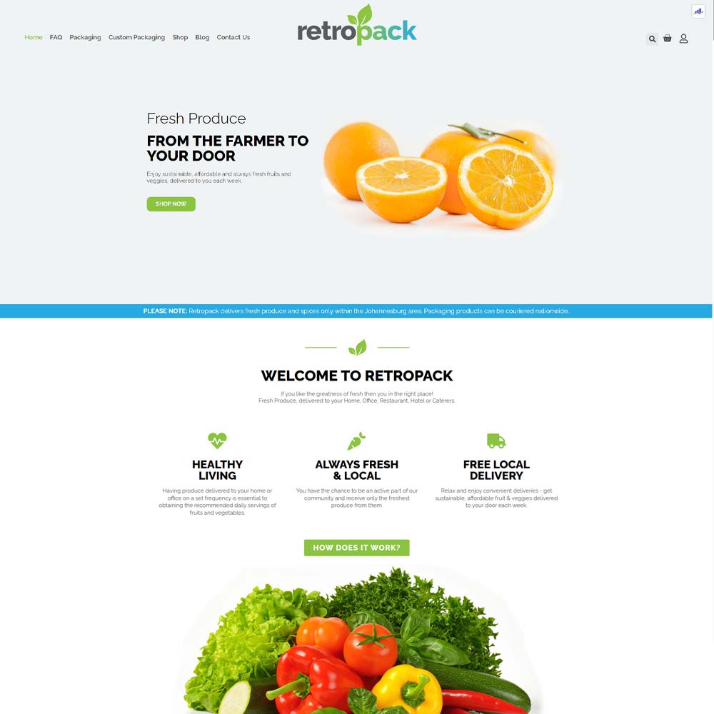 Retropack-Website-Design